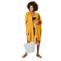 Kimono Estivo Lungo Giallo