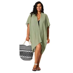 Kimono Estivo Lungo Verde