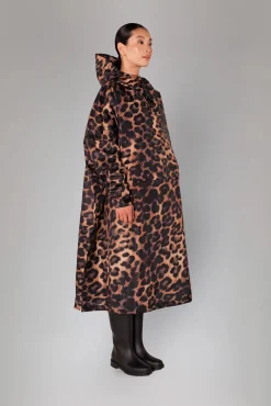 Mantella Antipioggia Rainkiss Poncho Dark Leopard