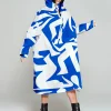 Mantella Antipioggia Rainkiss Poncho Timo Kuilder Blu Dance