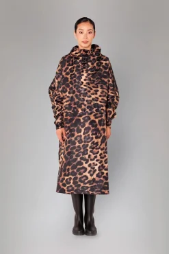 Mantella Antipioggia Rainkiss Poncho Dark Leopard