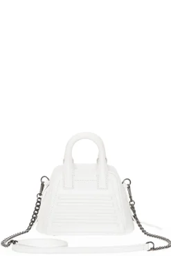 Mini Bag Donna Pelle Bianco