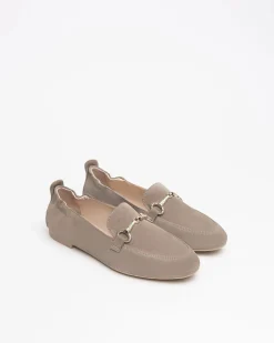Mocassini Bassi Donna in Camoscio Creta