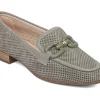Mocassini Donna Camoscio Beige