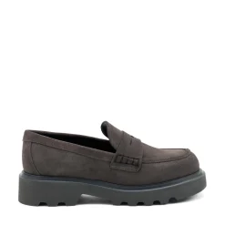 Mocassini Donna Camoscio Grigio