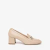 Mocassini Donna con Morsetto Pelle Lino