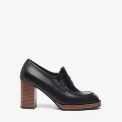 Mocassini Donna Pelle Nero