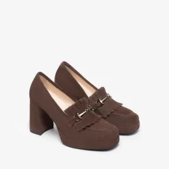 Mocassini Donna Tacco Plateau
