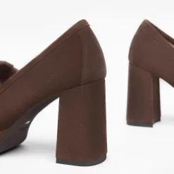 Mocassini Donna Tacco Plateau