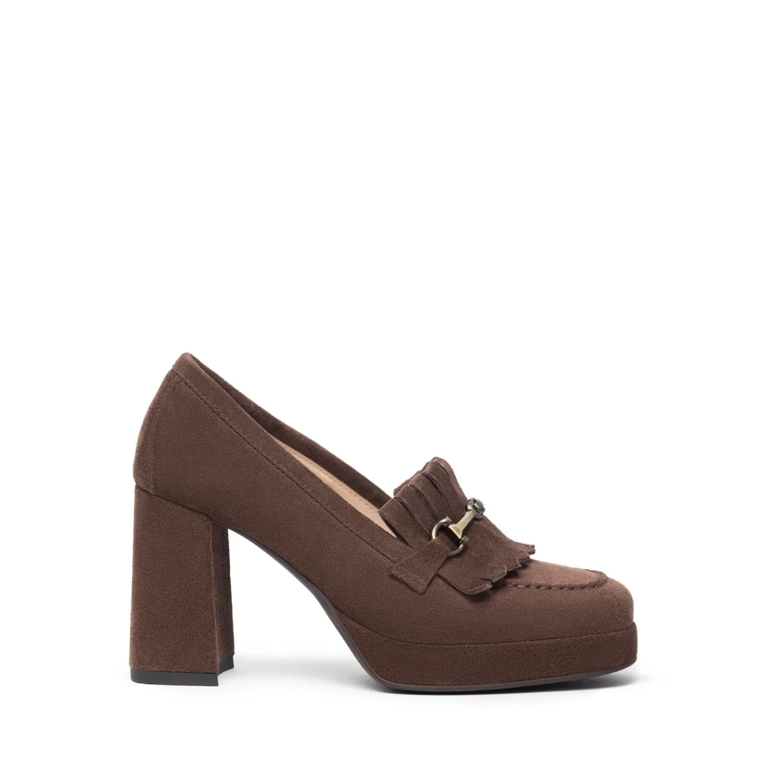 Mocassini Donna Tacco Plateau