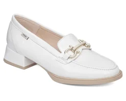 Mocassini Donna Vernice Bianco
