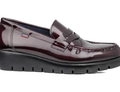 Mocassini Donna Vernice Bordeaux