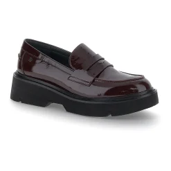 Mocassini Donna Vernice Bordeaux