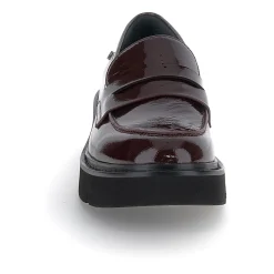 Mocassini Donna Vernice Bordeaux