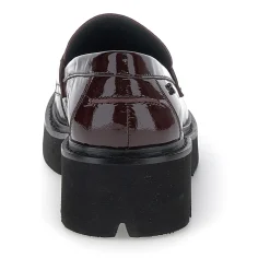 Mocassini Donna Vernice Bordeaux
