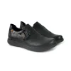Mocassini Slipon Donna Pelle Nero