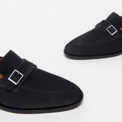 Mocassini Uomo Camoscio Blu