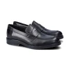 Mocassini Uomo College in Pelle Nero