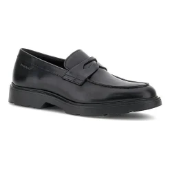 Mocassini Uomo College in Pelle Nero