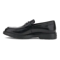Mocassini Uomo College in Pelle Nero