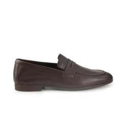 Mocassini Uomo Elegante in Pelle Marrone