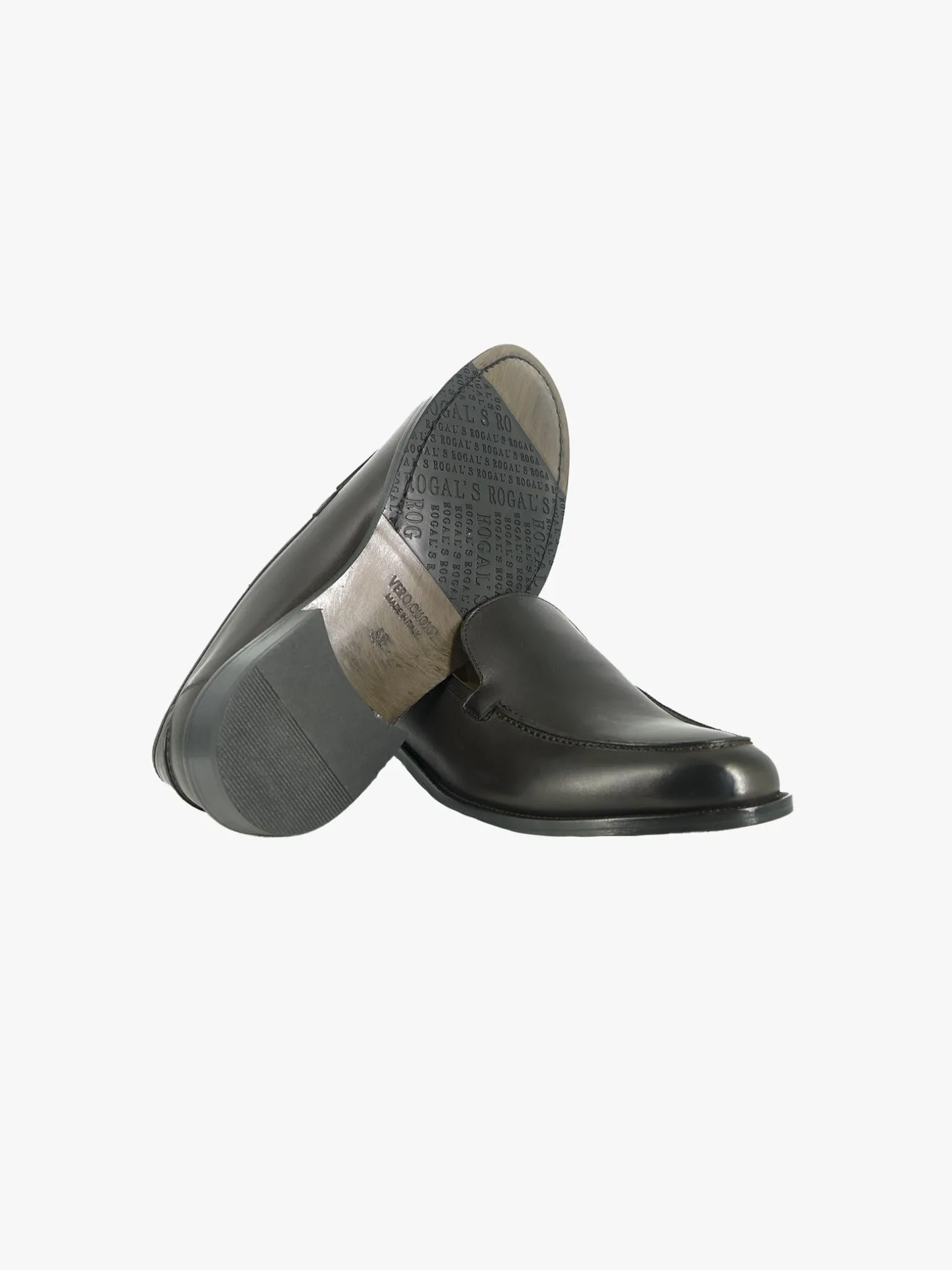 Mocassini Uomo Fondo Cuoio Cucito
