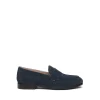 Mocassini Uomo in Camoscio Blu