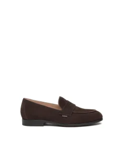 Mocassini Uomo in Camoscio Moro