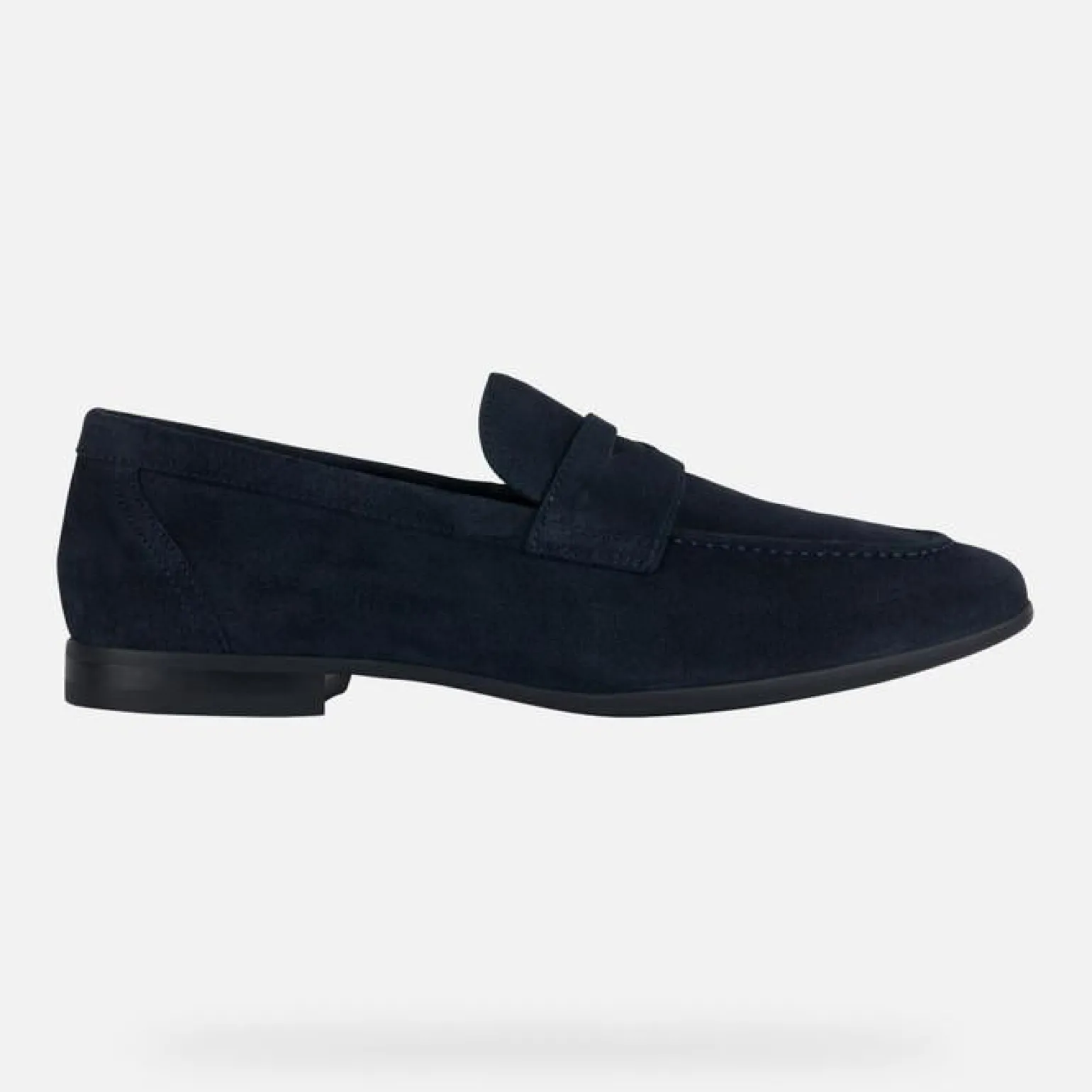 Mocassini Uomo in Camoscio Blu