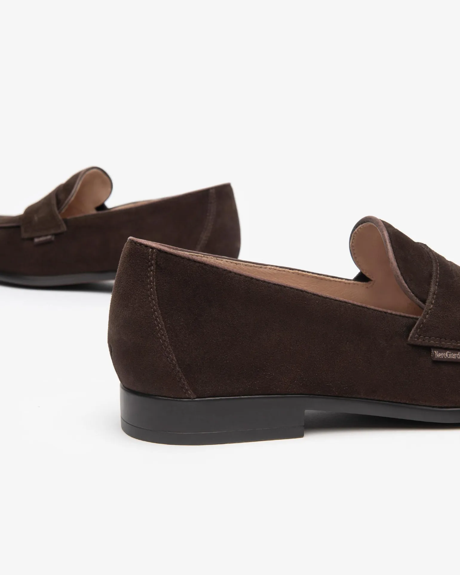 Mocassini Uomo in Camoscio Moro