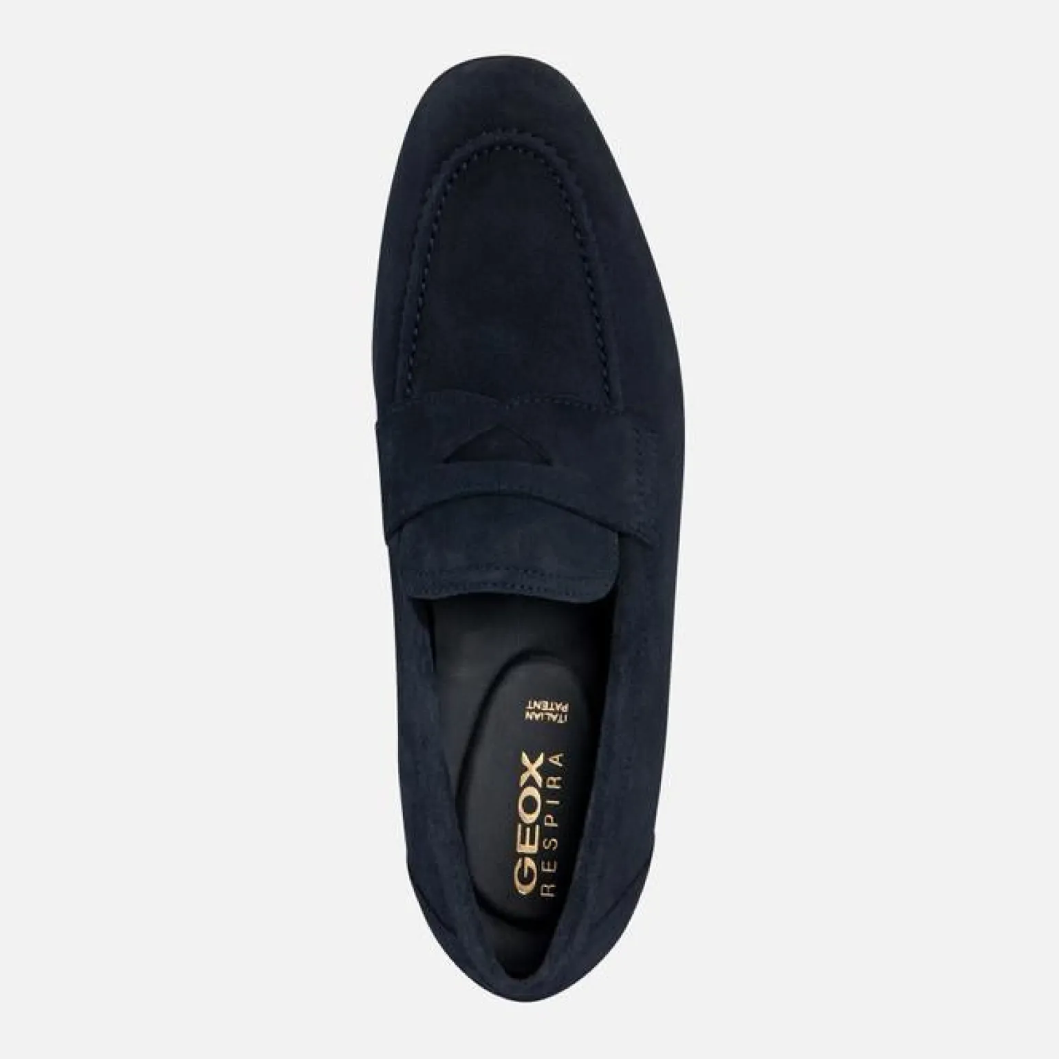 Mocassini Uomo in Camoscio Blu