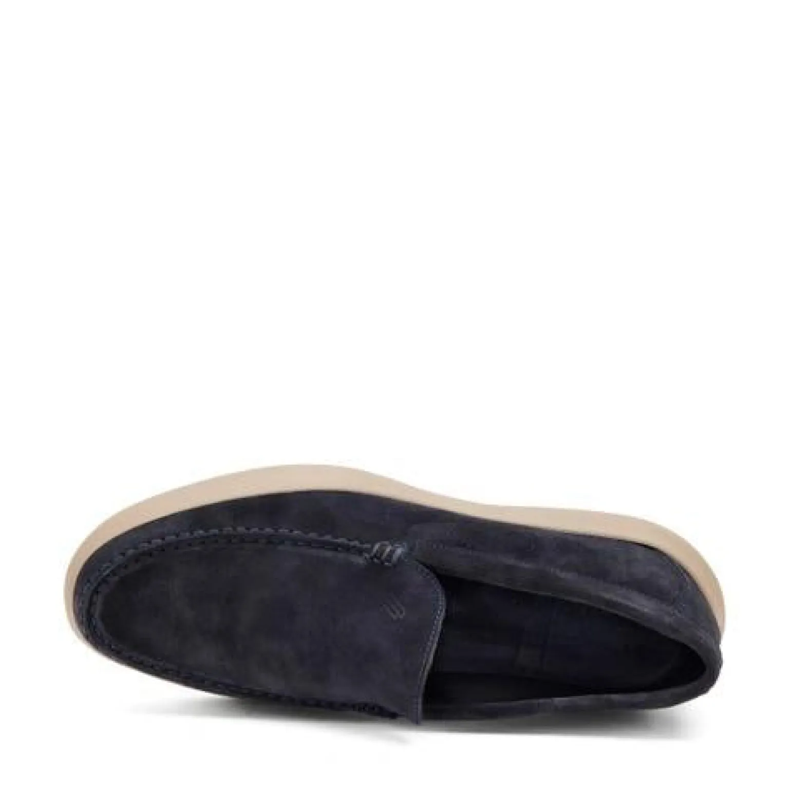 Mocassini Uomo in Pelle Camoscio Blu