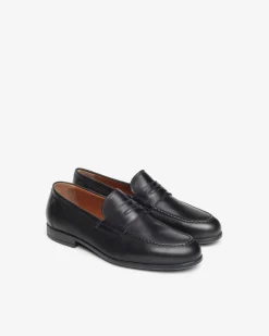 Mocassini Uomo in Pelle Nero