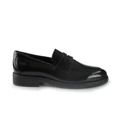 Mocassini Uomo in Pelle Spazzolata Nero