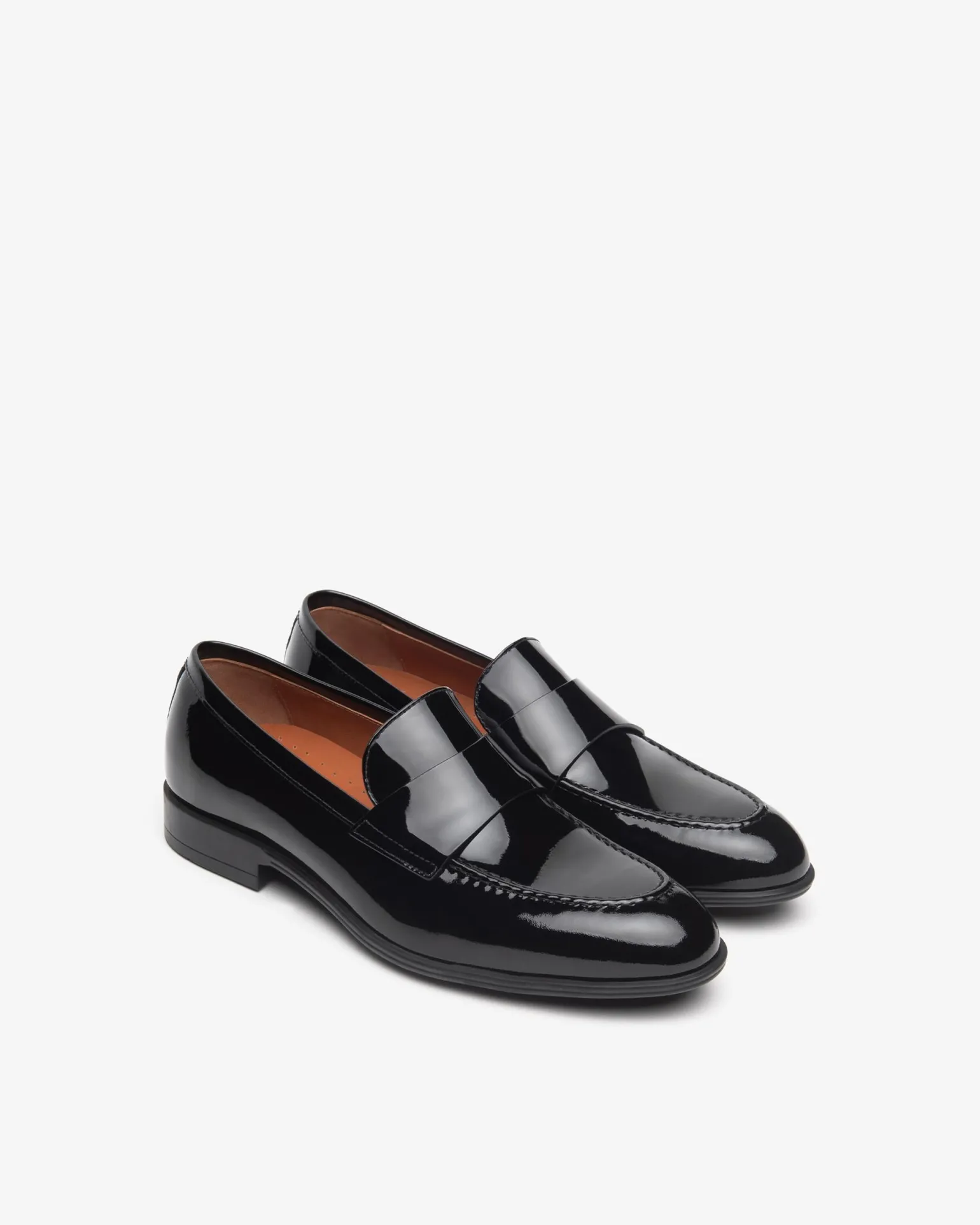 Mocassini Uomo in Vernice Nera