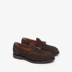 Mocassini Uomo Marrone Nappine