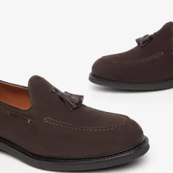 Mocassini Uomo Marrone Nappine