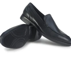 Mocassini Uomo Pelle Bllu