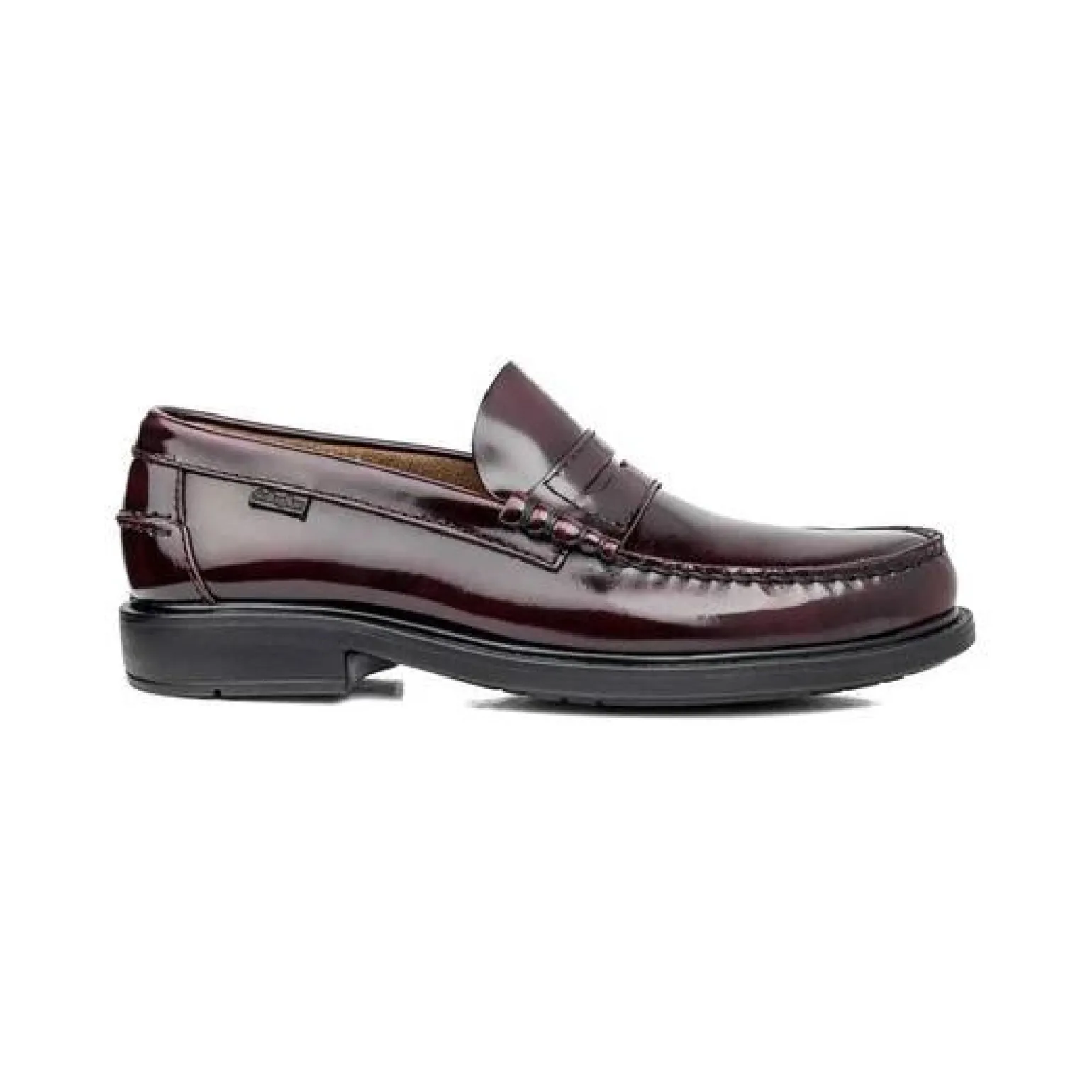 Mocassini Uomo Pelle Bordeaux
