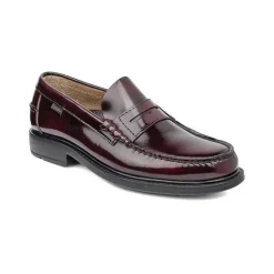 Mocassini Uomo Pelle Bordeaux
