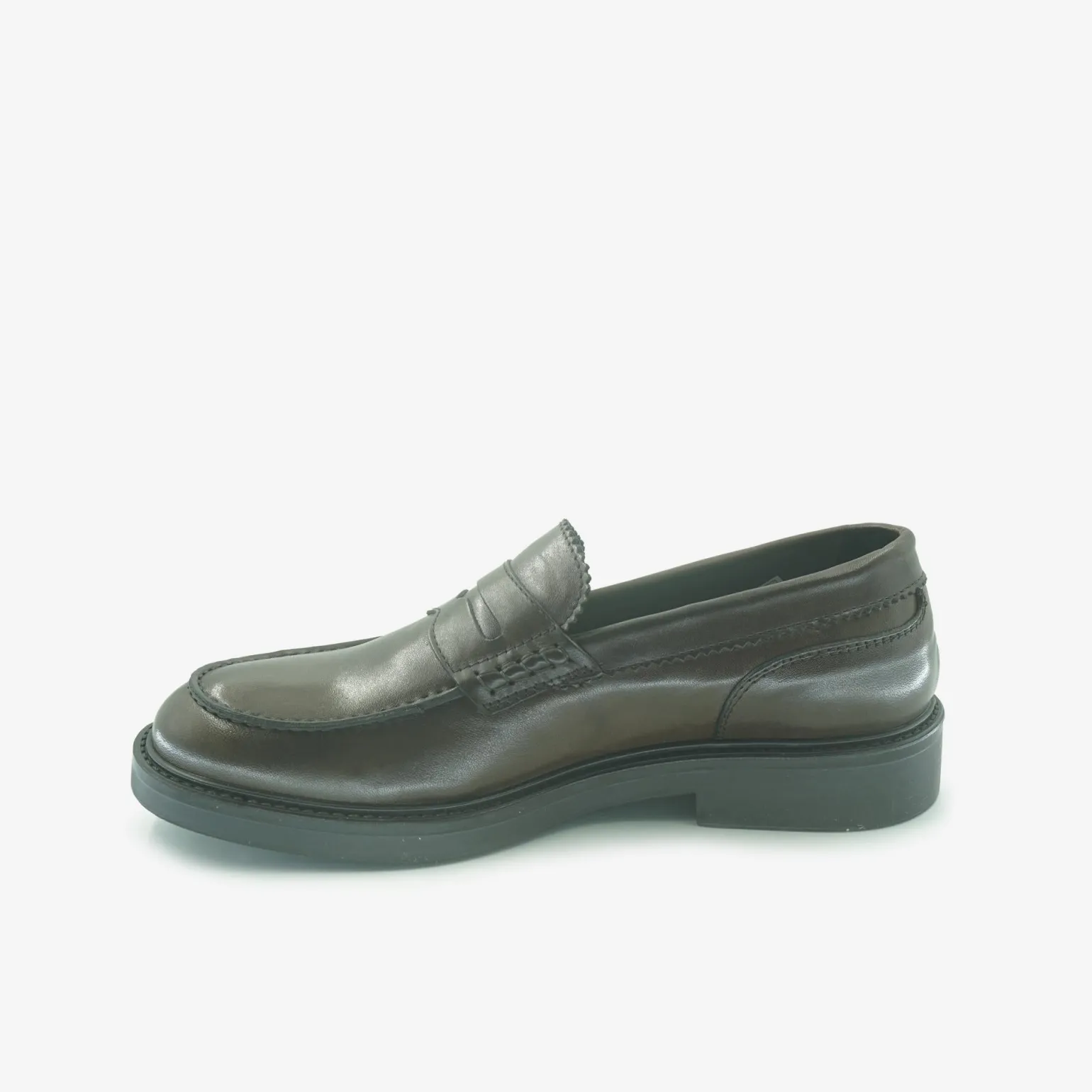 Mocassini Uomo Pelle Marrone