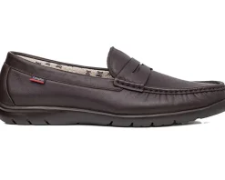 Mocassino Uomo in Pelle Marrone