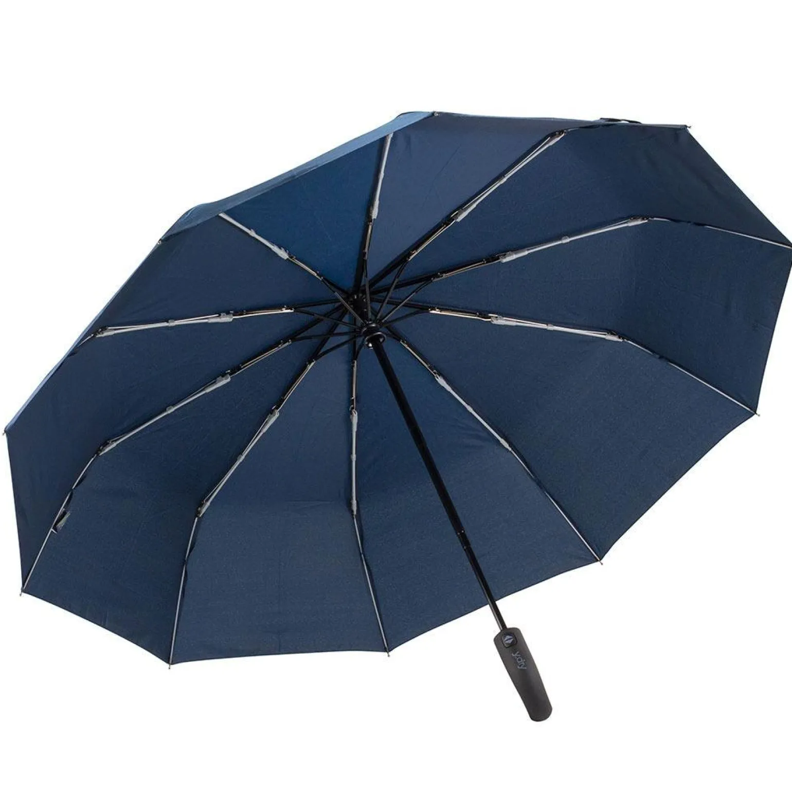 Ombrello Corto Apri Chiudi con Manico Blu