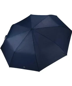 Ombrello Corto Apri Chiudi con Manico Blu
