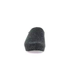 Pantofole Donna con Zeppa in Feltro Grigio