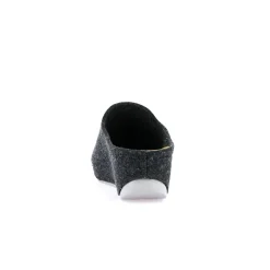 Pantofole Donna con Zeppa in Feltro Grigio
