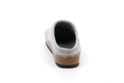 Pantofole Donna Feltro Lana Cenere