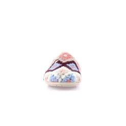 Pantofole Donna Maglia Beige Multi