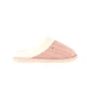 Pantofole Donna Maglia e Peluche Rosa