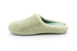 Pantofole Donna Pelouche Verde